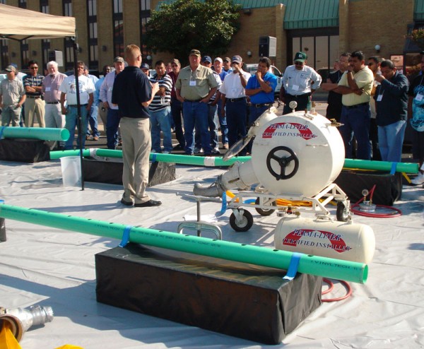 Pipe Lining Demonstrations Houston
